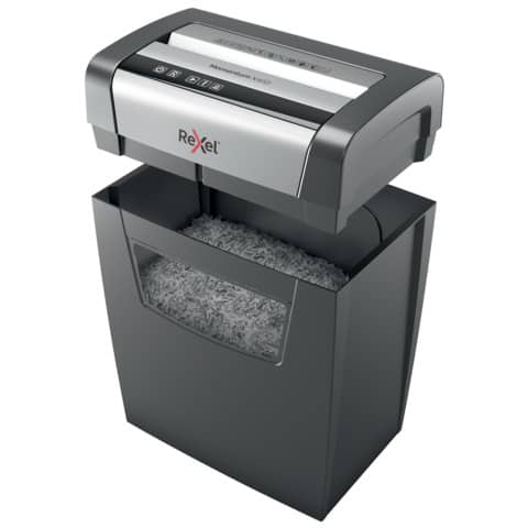 Distruggidocumenti uso moderato Rexel Momentum X410 - P-4 - 23 L - taglio a frammenti 4x28mm - 2104571EU